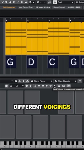 54K views · 672 reactions | No Piano Skills? No problem. Use the Chord Track to Build Gorgeous Accompaniment in Cubase. https://bit.ly/Cubshort #Cubase #ShapeYourSoundBeUnique #MusicProduction | Steinberg | Facebook