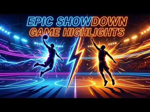 🔥 EPIC SHOWDOWN | GAME HIGHLIGHTS 🏀⚡
