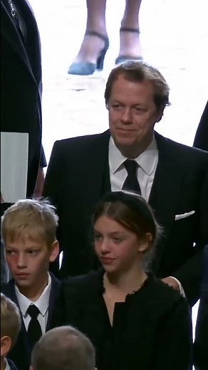 Kate's Parents and Camilla's Son Arrive for Queen's Funeral