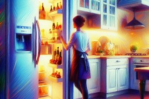 How to replace freezer handle cover DA67-02291A on a Samsung refrigerator