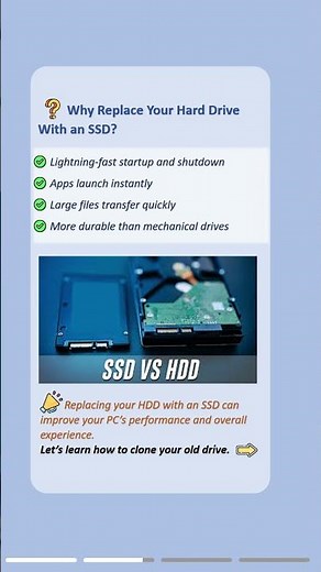 Replace Hard Drive With SSD on Windows 10/11 #replace #hdd #ssd #clone #windows