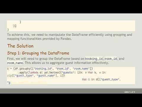 How to Create a Hierarchical JSON from Rows in Pandas DataFrame