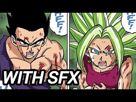 Gohan vs Kefla | With SFX | Dragon Ball Super Manga | Full Color