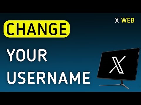 How To Change Your Username On X (Twitter) Web On PC (New Update)