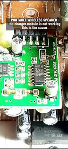 363K views · 1.9K reactions | Portable wireless active speaker, auto charger module is not normal and this is how to check it #electronic #portable #wireless #mic #auto #charger #lithium #battery #tutorials #guide #solution #service | Herman Suhaemi | Facebook