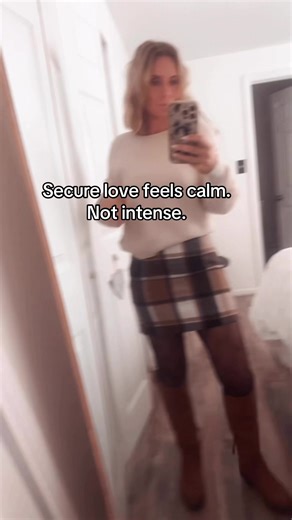Intensity isn’t chemistry. It’s nervous system activation. Secure love feels calm because your body finally feels safe. When calm becomes your standard, everything you attract changes. 🖤 Download my free Secure Love Guide. : #securelove #emotionalsafety #feminineenergy #manifestlove
