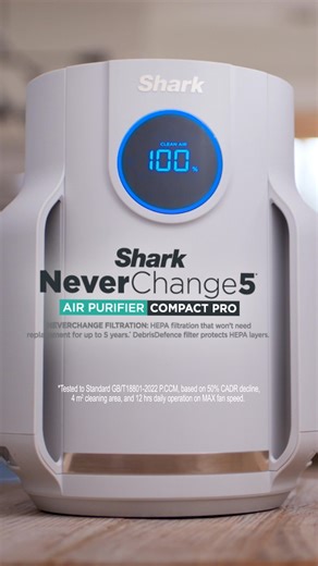 Compact Pro Small Air Purifier with powerful HEPA filtration, and long-lasting performance | Shark Home UK | Facebook