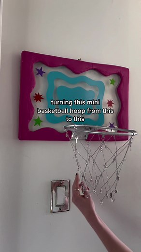 DIY Mini Basketball Hoop Transformation | How To Guide
