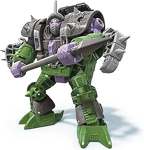 Transformers Toys Generations War for Cybertron: Earthrise Deluxe WFC-E19 Quintesson Allicon Action Figure - Kids Ages 8 and Up, 5.5-inch
