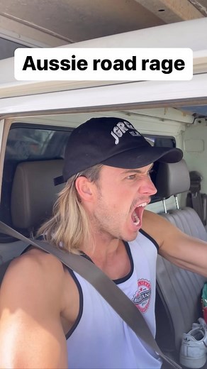 If you don’t get road rage you’re not Australian 😂 #aussie #bogan #aus #straya #funny #mullet #skit | ReeseBros
