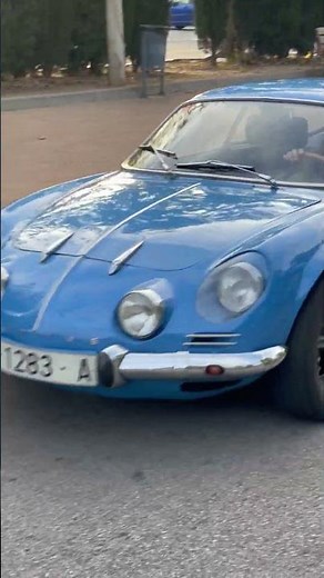 Coches clásicos: el Alpine A110 #alpinea110