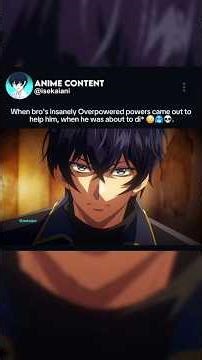 Anime Overpowered Moment 🥶😳 | Anime Details in Description ↓