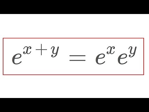 Exponential Properties