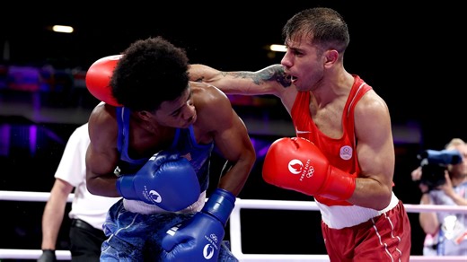 Team USA's boxer Roscoe Hill wins Paris Olympics opener