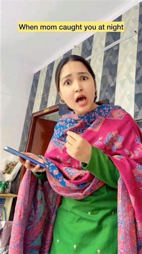 When mom caught you at night 😂 #shorts #viral #explorepage #relatable