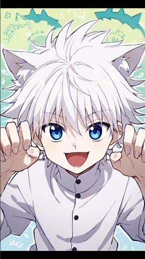 Cute Killua 🥰 | Hunter x Hunter | #killua #kawaii #cute #short #anime