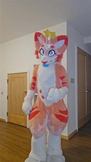 I like these chill nonchalant vibes #furry #fursuit #dance #trending #fyp