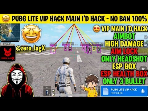 PUBG LITE FLASH HACK 0.27.0 || SKY FLY HACK PUBG LITE || MAIN ID SAFE HACK PUBG LITE