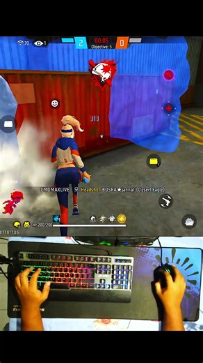 Ryzen 5 5600G Free Fire Handcam Gameplay 😱 | No GPU, Only Vega 7 Graphics!