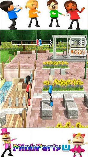 Spring Jump Showdown: Mii vs Mii! #games #nintendo #gaming #retrogaming #nostalgia #sega