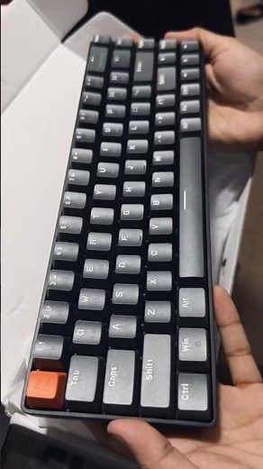 ASMR unboxing: Ziyoulang k68 WirelessMechanical Keyboard #fyp #keyboard #asmr #coding #programming