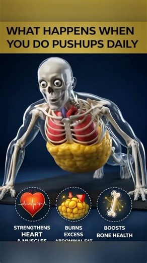 What happens when you do pushups every day