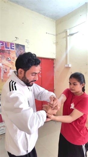 #641 Simple Hand Grab Self-Defense Technique #selfdefense #kravmaga #taekwondo #sudhirkumarbarik #yt