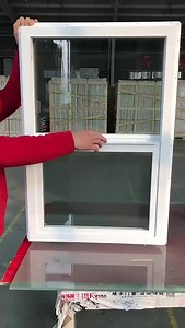 Top Hung Vinyl Window Security Latch Window Double Hung Windows Low E Double Top Hung Windows With Fly Screen