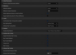 Can't render UE4 scene scene in UE5 with LUMEN project settings - just black