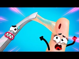 🔴 Superhero Doodles Want To Ruin This World! Crazy Life Of Ordinary Objects - # Doodland 696