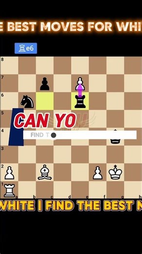 🎯 “White to Move — Find the Best Move & Win the Game!” #chessgame #trending #shorts