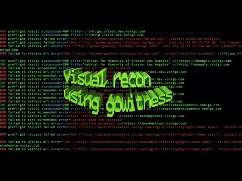 Visual Recon using gowitness + Installation Guide . #GoWitness #WebSecurity
