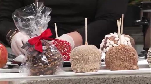 Share Sized Caramel Apple Tray from Heather’s Gourmet Caramel Apples