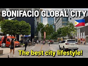 Philippines MOST EXPENSIVE CITY LIFESTYLE 🇵🇭 Bonifacio Global City BGC, Taguig, Metro Manila