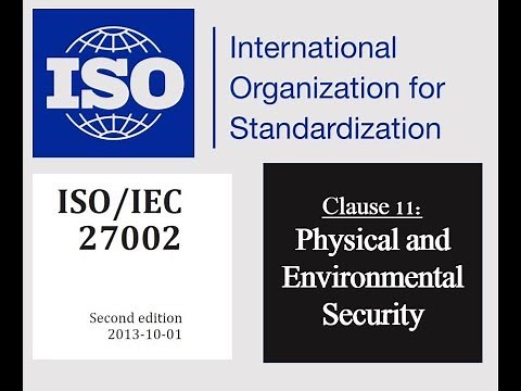ISO 27002 - Control 11.1.3 - Securing Offices, Rooms and Facilities