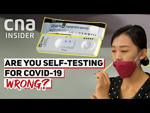 How To Use A Self-swabbing Antigen Rapid Test Kit Correctly