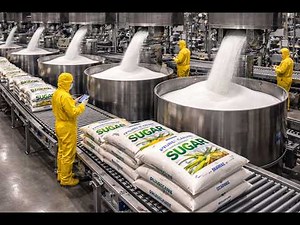 How It’s Made: Cane Sugar (From Harvest to Crystal Sugar Packaging) Full Process