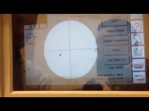 Performing an automated visual field test