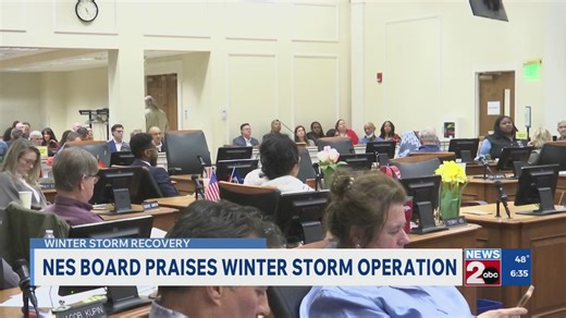 NES board praises winter storm operation