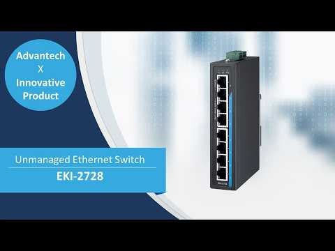 EKI-2728 | Reliable Connectivity with Industrial Ethernet Switch | Advantech (EN)
