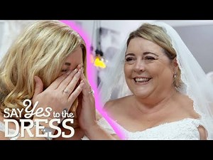 Bride Turns Into An “Emotional Wreck” As Soon As She Puts Her Dress On | Curvy Brides Boutique