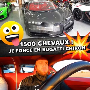Foncer en Bugatti Chiron 1500 chevaux | GMK