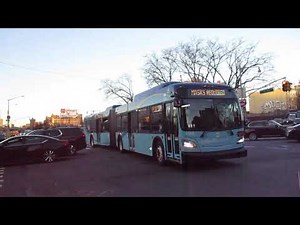 MTA NYC Bus 2017 New Flyer XD60 Xcelsior #6108 On The M15 Select Bus Service @ East 125th Street