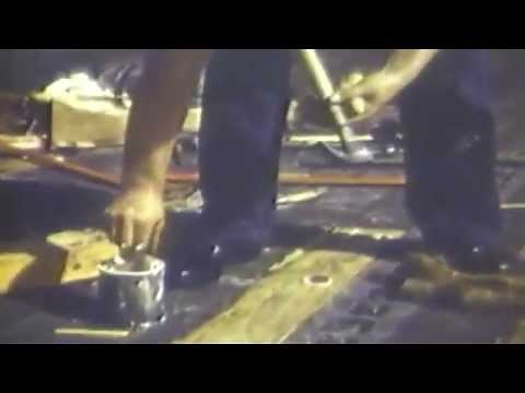 Fires Burn On USS Randolph (CV-15), 02/28/1945 (full)