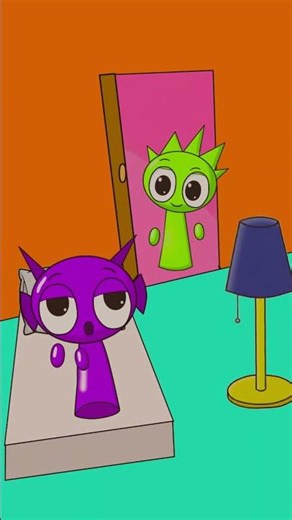 Durple vs Owackx 🟣⚔️🟢 #sprunki #animation