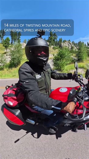 Needles Highway Scenic Motorcycle Ride: Custer State Park South Dakota #motorcycleride #motorcycle