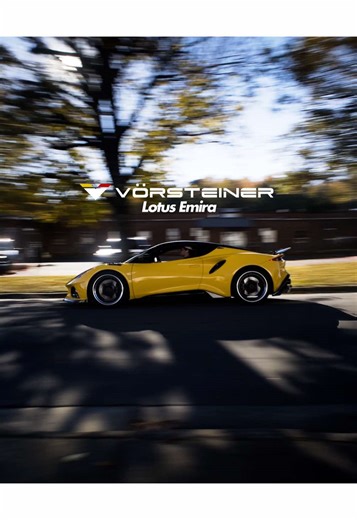 Lotus Emira with Vorsteiner Carbon Aero Kit