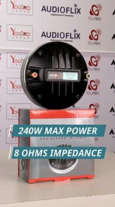 1.5K views · 39 reactions | DE-880TN - Neodymium Hf Driver Experience crystal-clear highs with the Neo HF Driver Engineered for precision, this high-frequency driver adds depth and clarity to every sound, elevating your audio experience.  Call Us: +91 78271 18727 |  www.atipro.in |  info@atipro.in #atiprotechnologies #DE880tn #compressionDriver #HighFrequencydriver #ProAudio | Atipro Technologies | Facebook