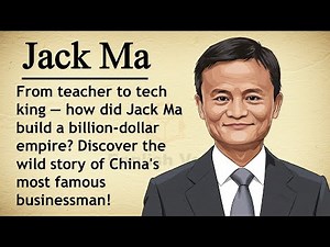 Jack Ma: From Teacher to Tech Giant || 💼📱 Learn English Through Story Level 3 || Graded Reader 🎧