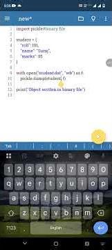 How to write data in a binary file#python #pythonprogramming #pythontutorial